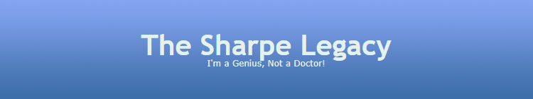 The Sharpe Legacy banner header