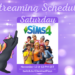 Stream Schedule for ChestnutPlays on Twitch The Sims 4 November 13 at 12 PM EST