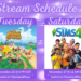 Stream Schedule for ChestnutPlays on Twitch, Animal Crossing Tuesday November 23 at 6 PM EST, The Sims 4 November 27 at 11 AM EST