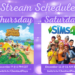 Stream Schedule for ChestnutPlays on Twitch, Animal Crossing: New Horizons December 9 at 6 PM EST, The Sims 4 December 11 at 11 AM EST